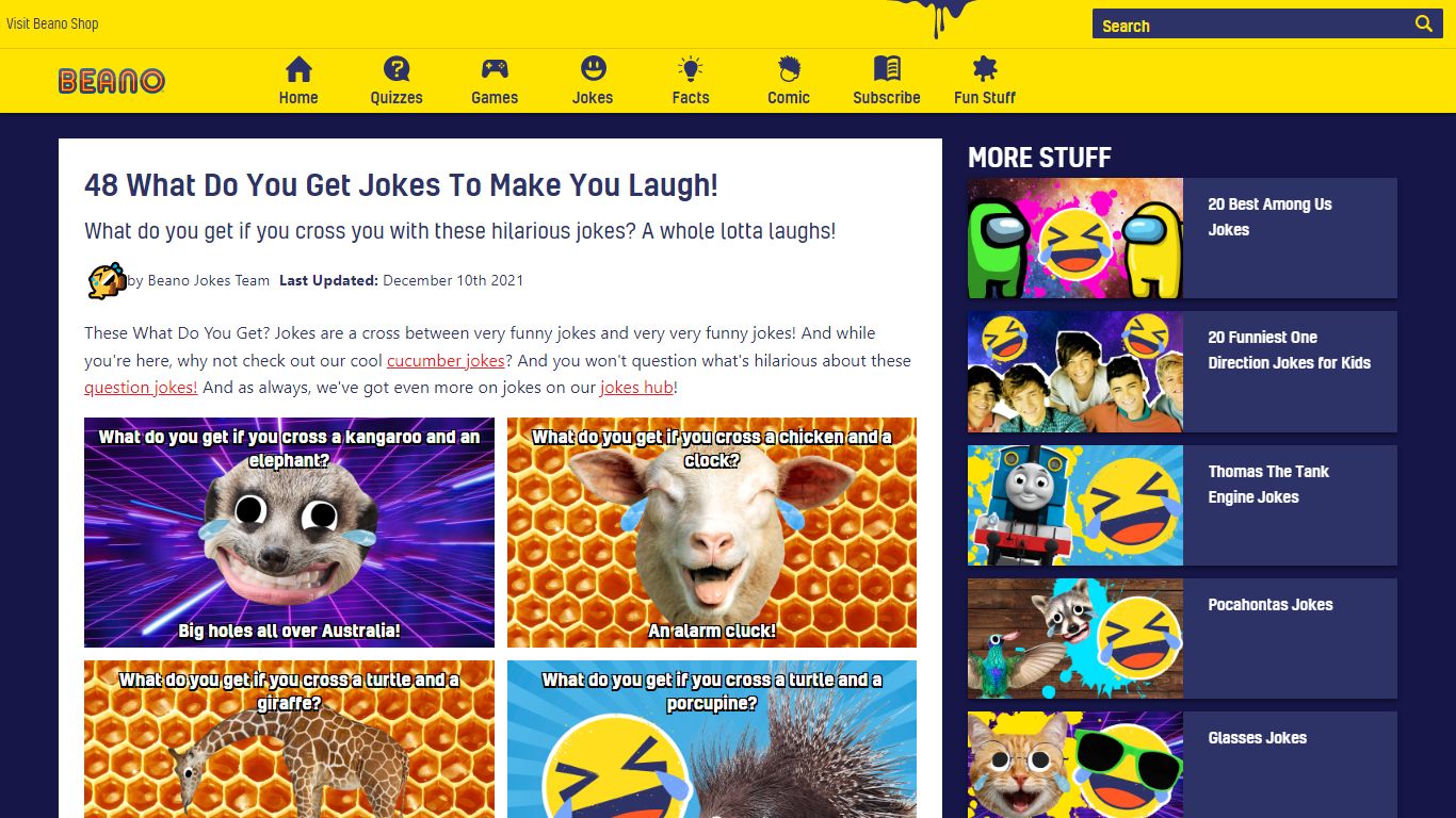 48 What Do You Get Jokes To Make You Laugh! | Beano.com