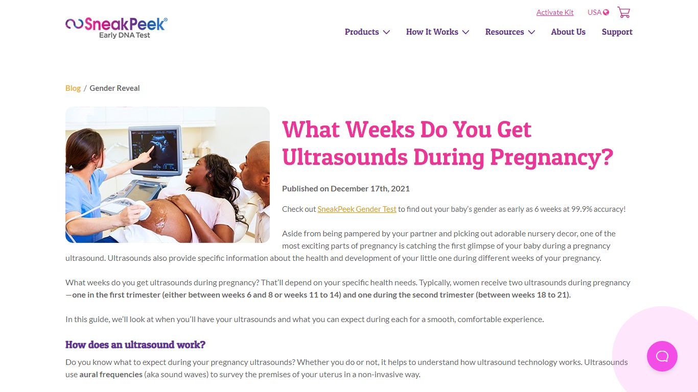 What Weeks Do You Get Ultrasounds During Pregnancy?